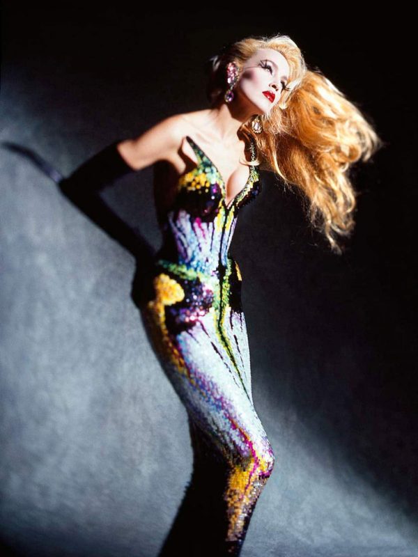 Jerry Hall, Les Insectes collection, Haute couture spring/summer 1997 © Dominique Issermann